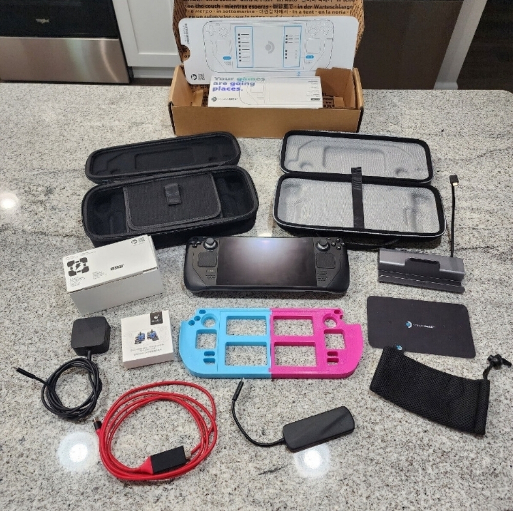 Valve Steam Deck 512GB + 1TB - with EXTRAS